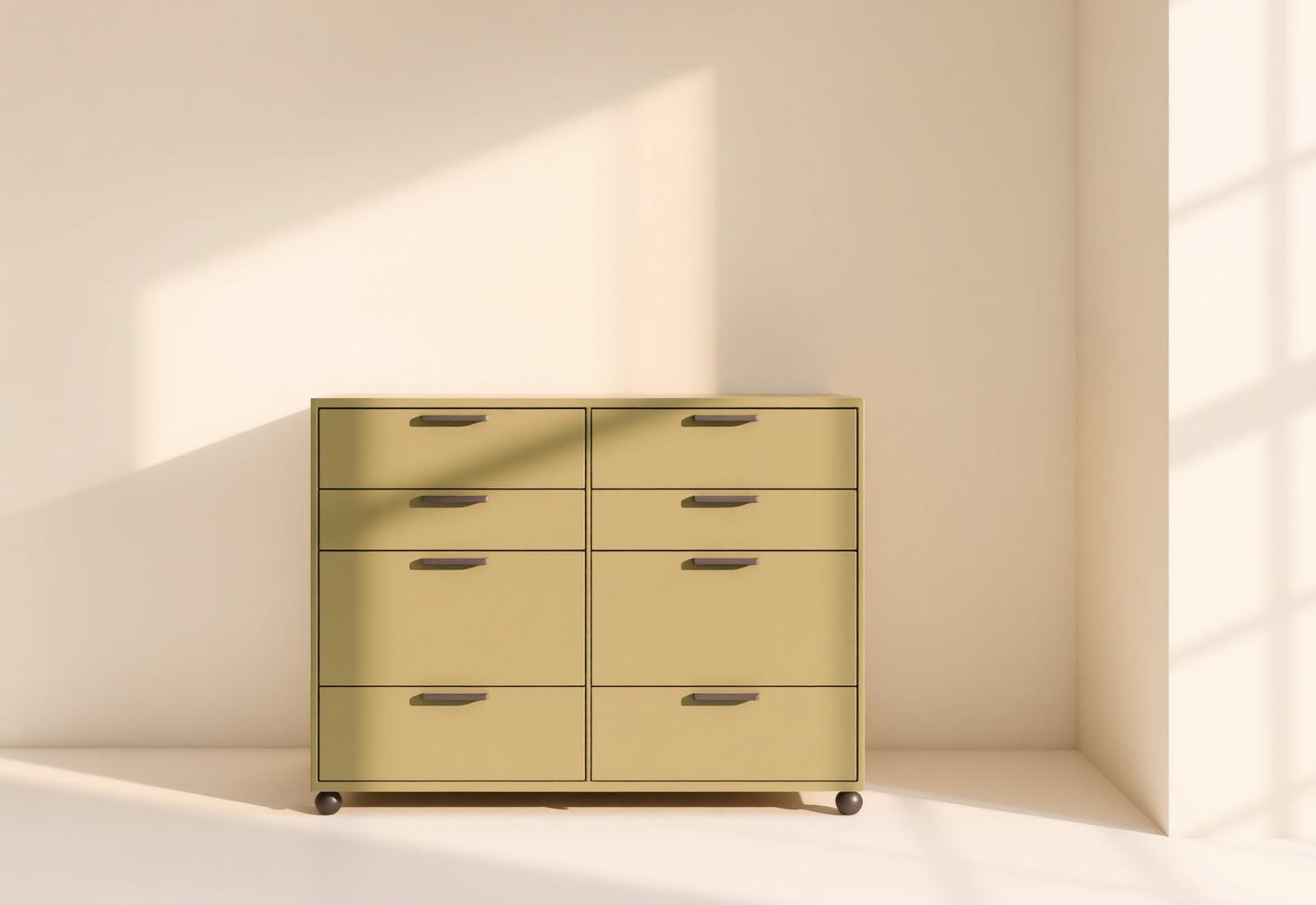 A configured workspace in daylight
